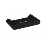 Esperia Matte Black Solid Brass Soap Dish